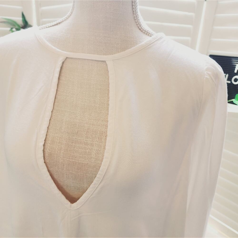 WE THE FREE MEDIUM WHITE OVERSIZED MINI DRESS - Picture 4 of 7